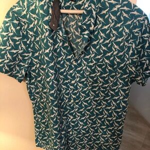 J. Crew Woman’s Large /Slim Fit Short Sleeve Shirt